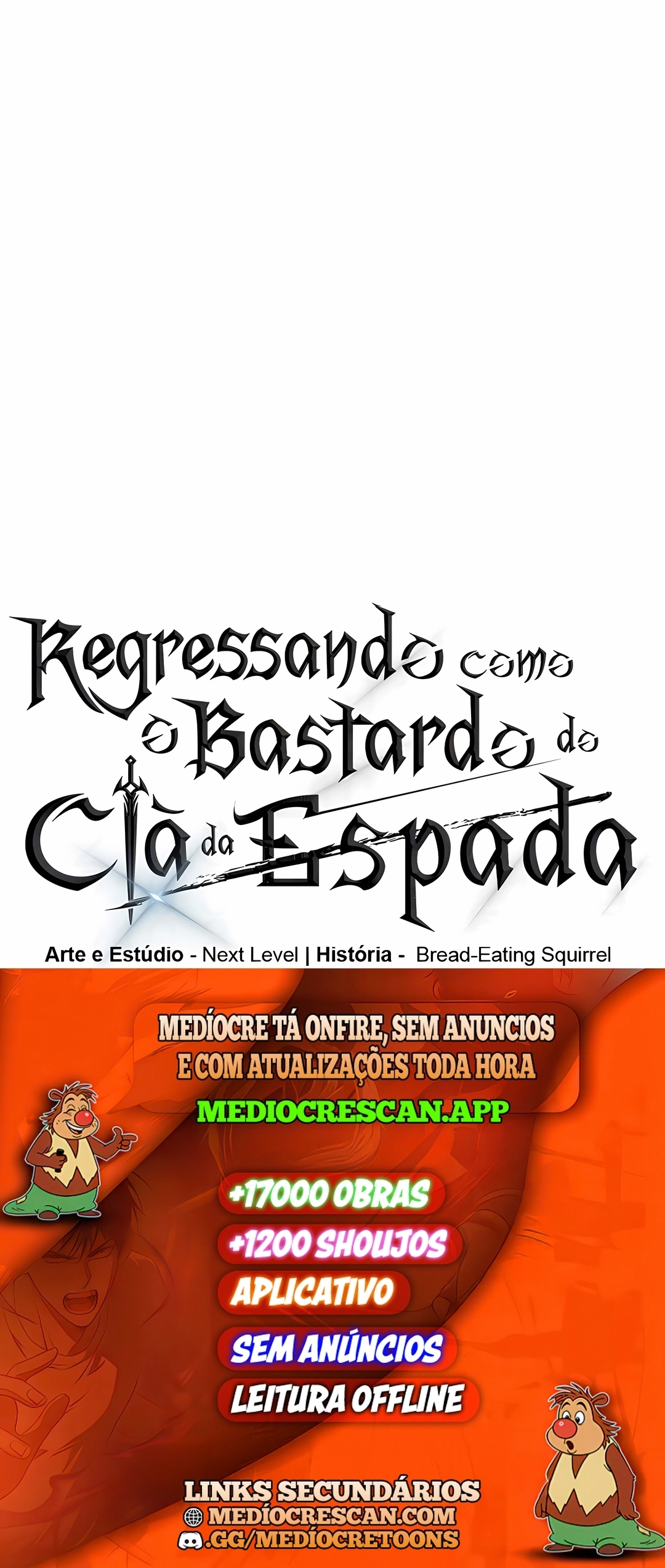 Regressando Como Bastardo do Clã da Espada Capítulo 109 Página 120