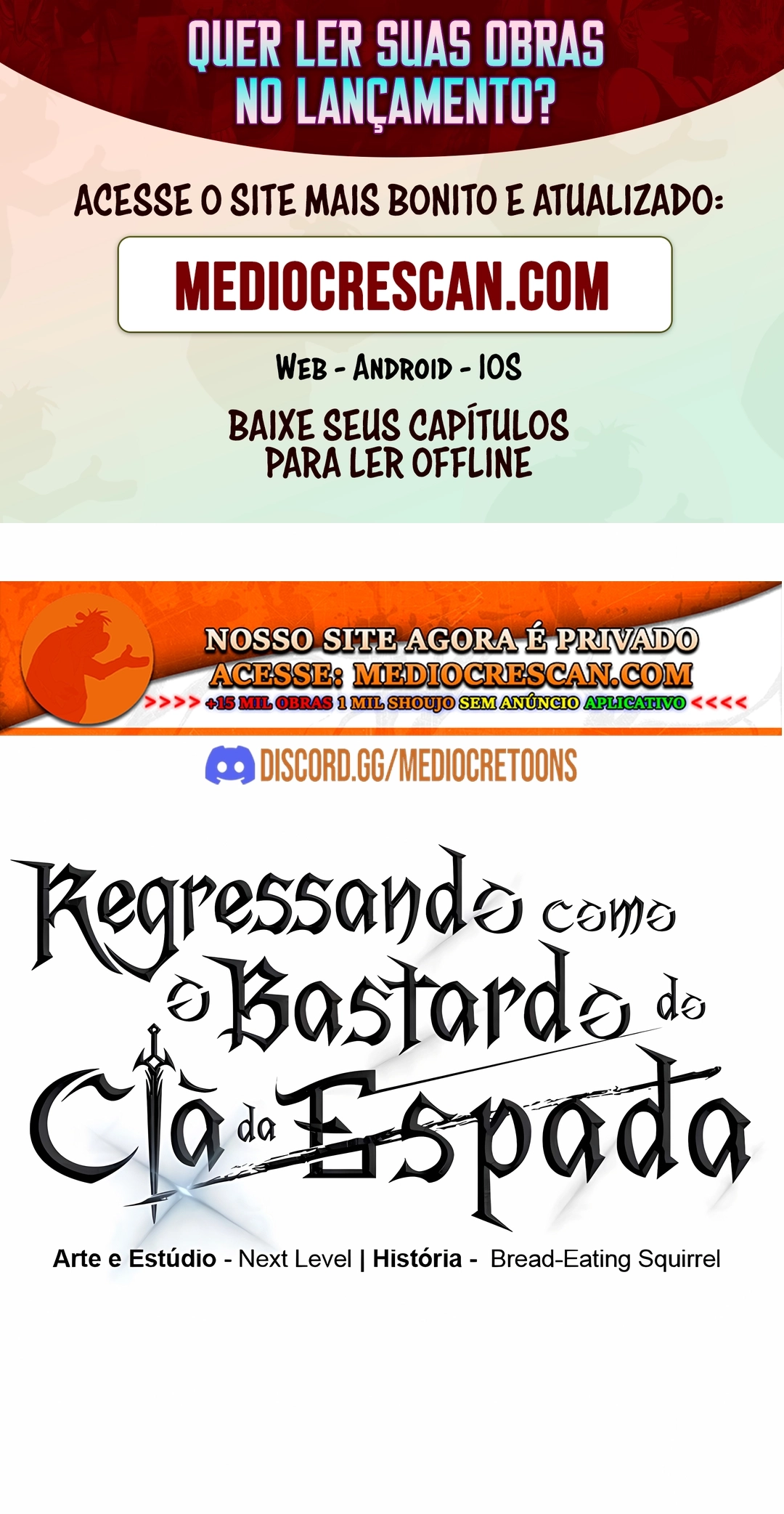 Regressando Como Bastardo do Clã da Espada Capítulo 92 Página 1