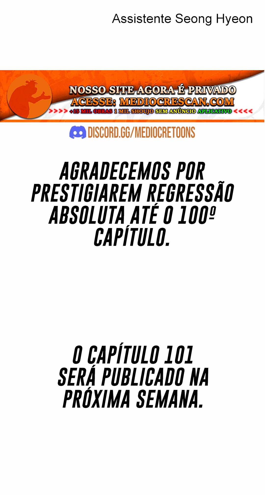 Regressão Absoluta Capítulo 100 Página 119