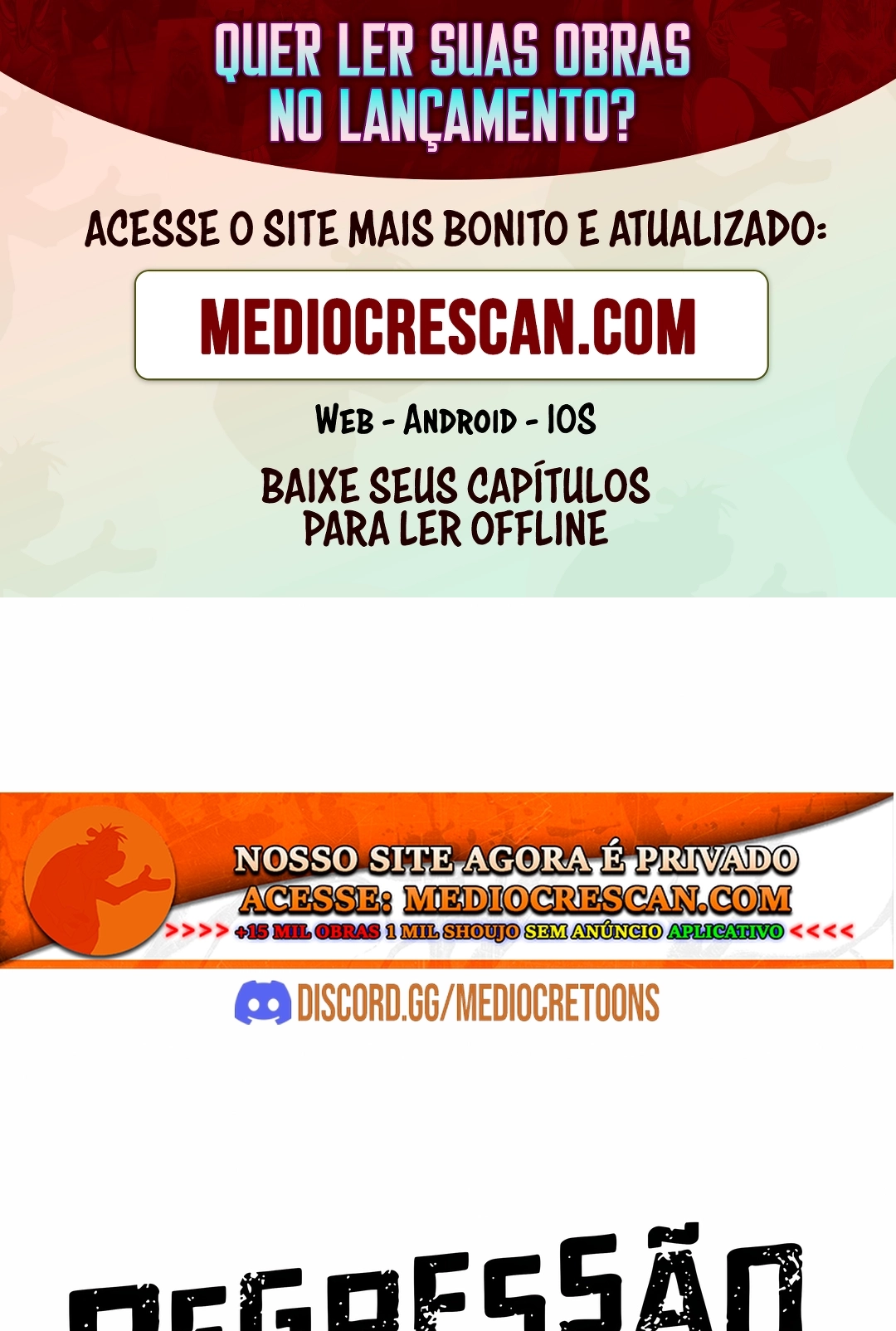 Regressão Imprestável Capítulo 105 Página 1