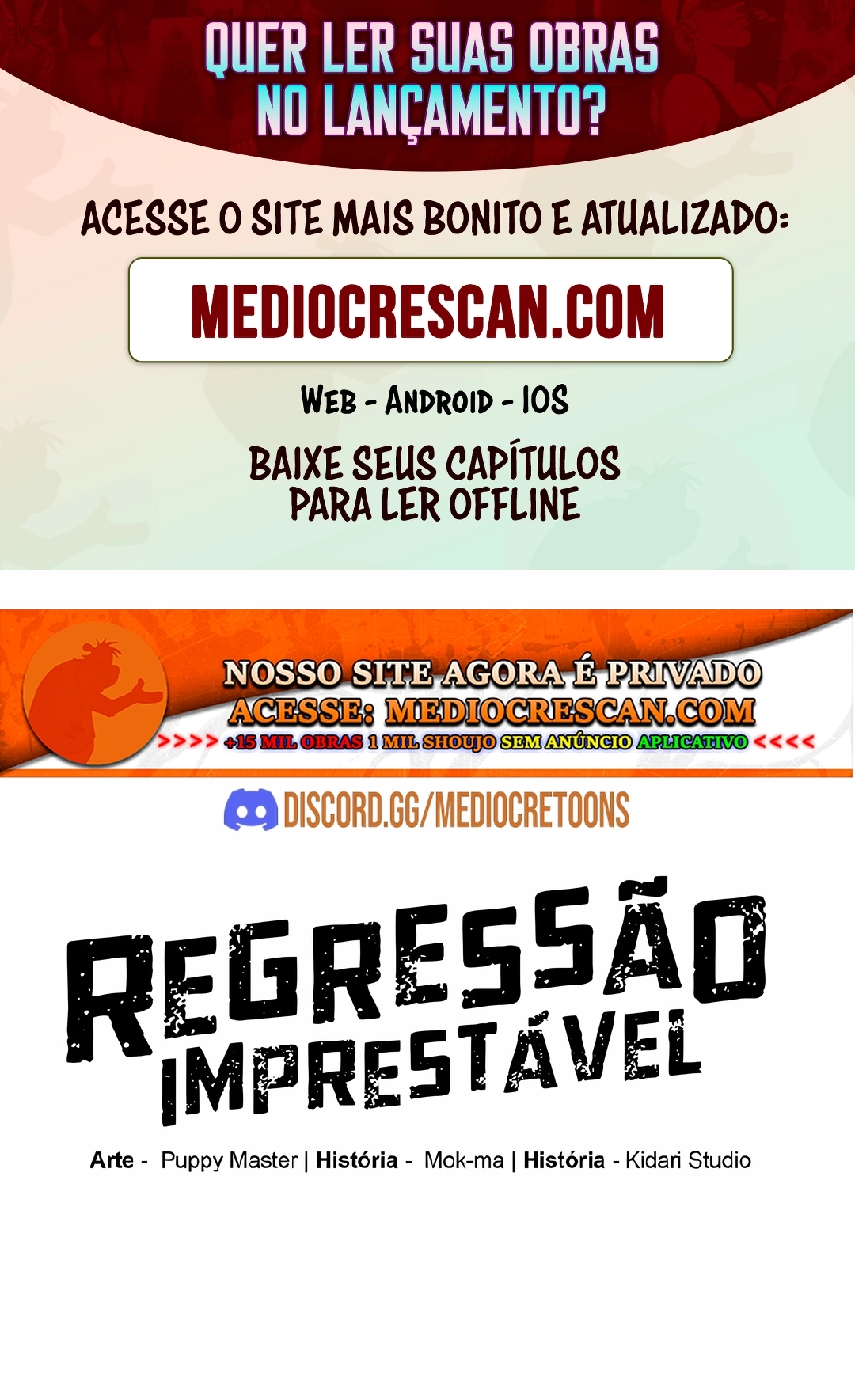 Regressão Imprestável Capítulo 97 Página 1