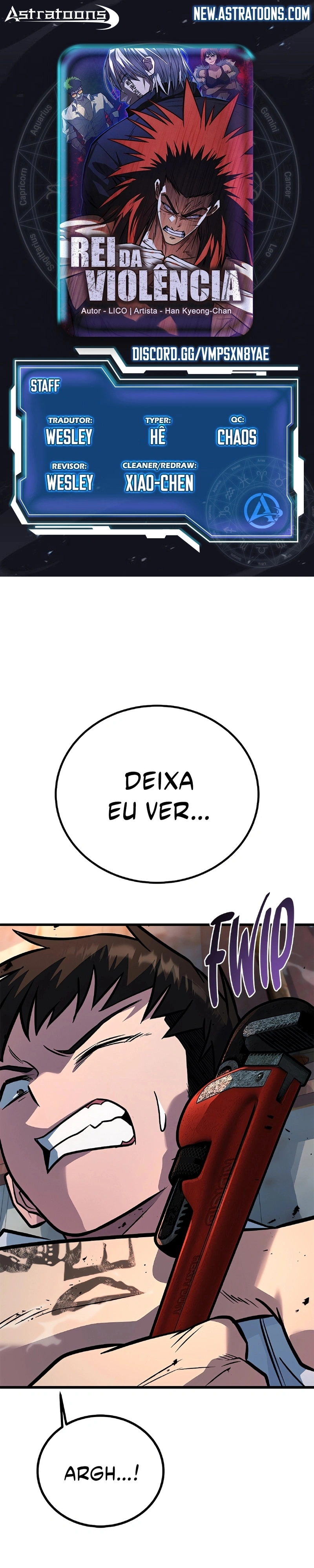 Rei da Violência Capítulo 49 Página 1