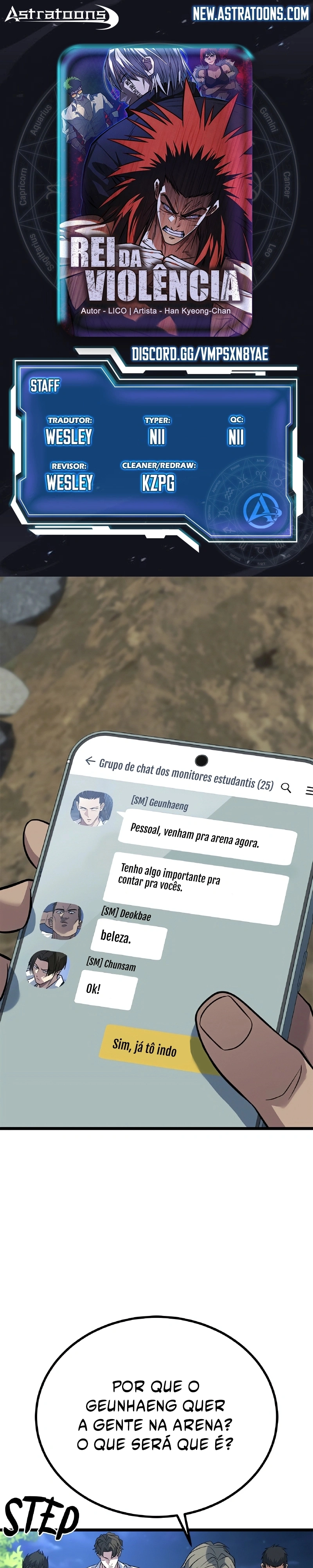 Rei da Violência Capítulo 61 Página 1