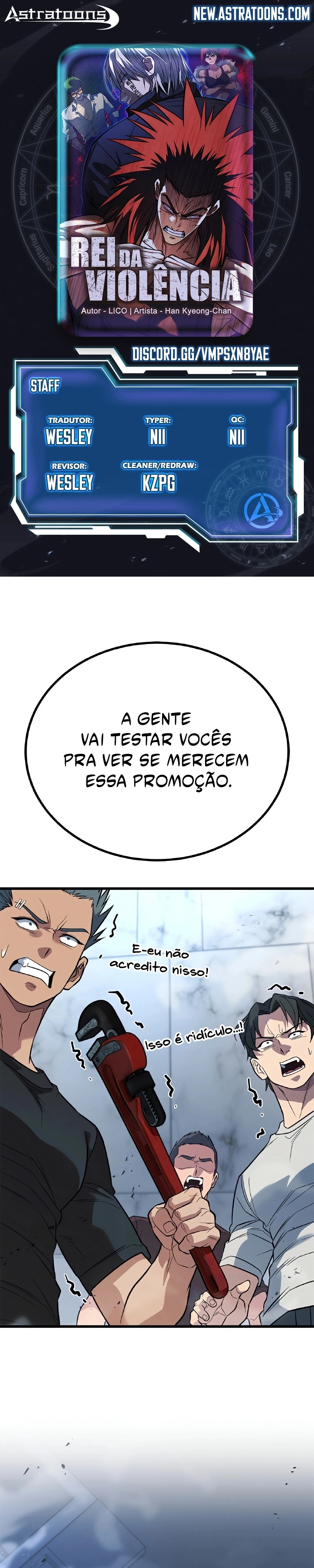 Rei da Violência Capítulo 63 Página 1