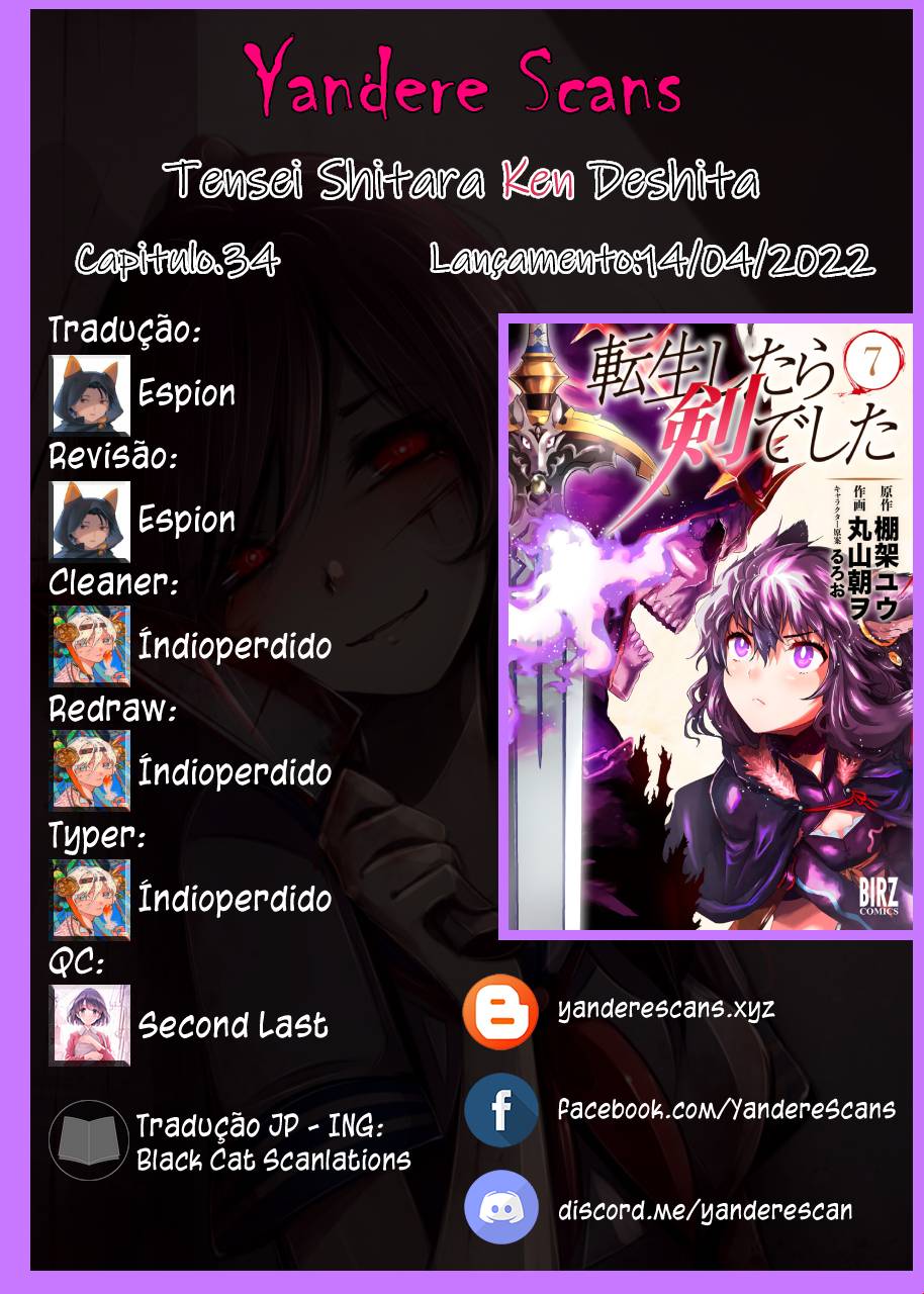 Reincarnated as a Sword: Another Wish Capítulo 34 Página 1