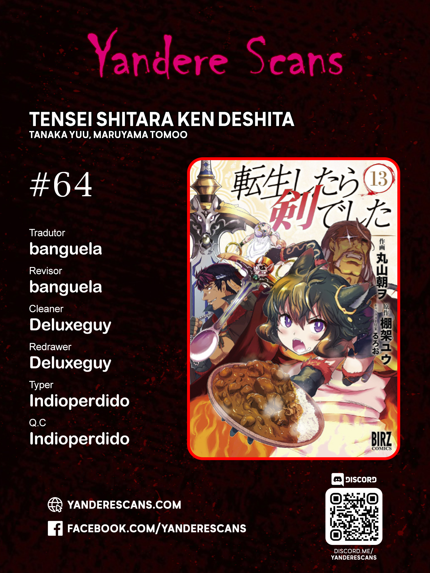 Reincarnated as a Sword: Another Wish Capítulo 64 Página 1