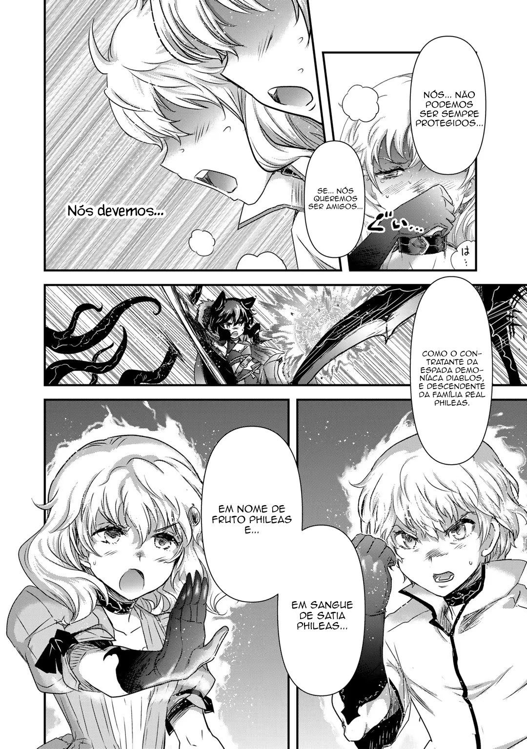 Reincarnated as a Sword: Another Wish Capítulo 55 Página 8