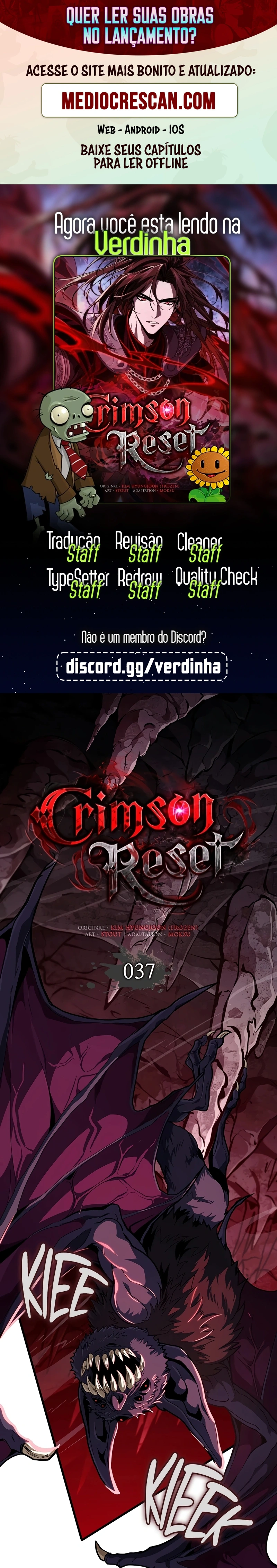 Reinicialização Carmesim Capítulo 37 Página 1