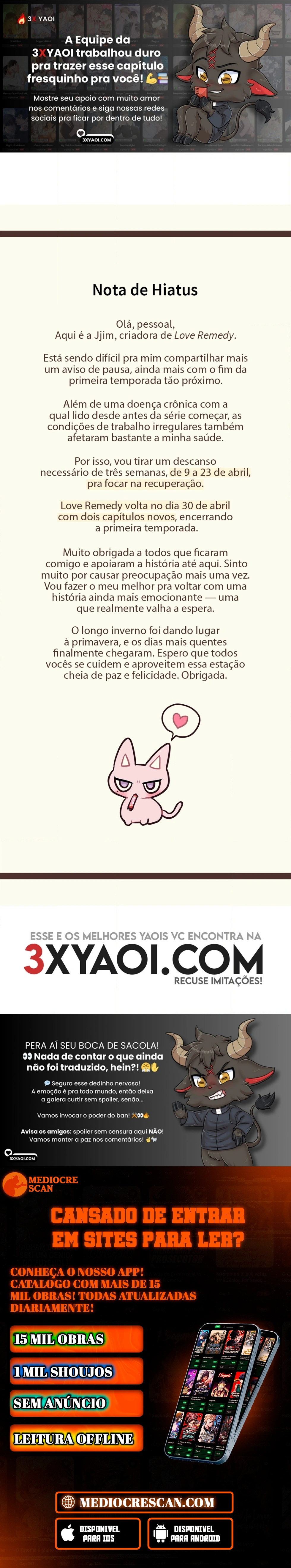 Remédio do amor Capítulo 33.5 Página 1