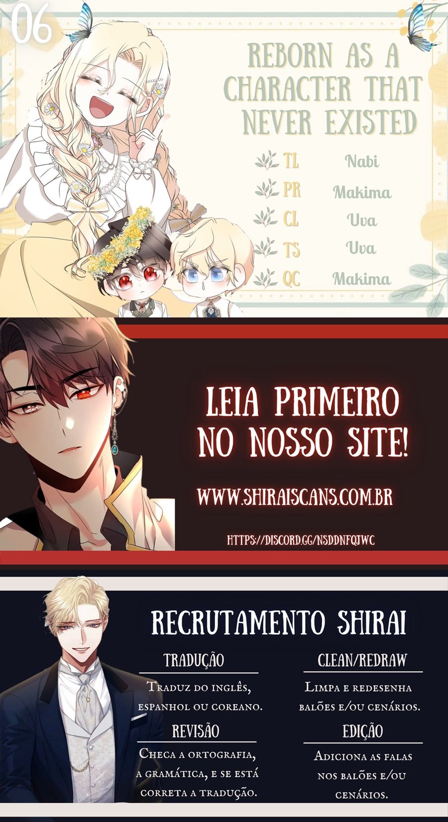 Renascida Como Uma Personagem que Nunca Existiu Capítulo 6 Página 1