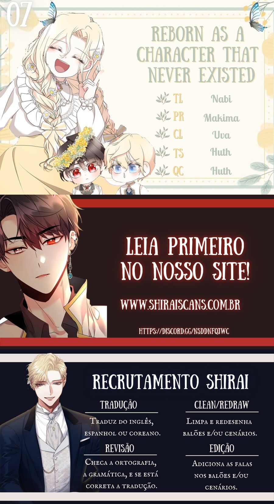 Renascida Como Uma Personagem que Nunca Existiu Capítulo 7 Página 1