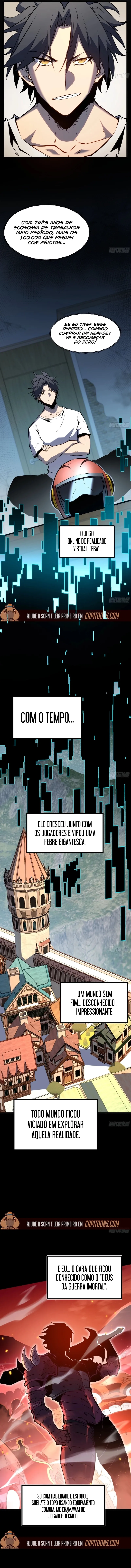 Renascido como Deus da Guerra Capítulo 1 Página 13