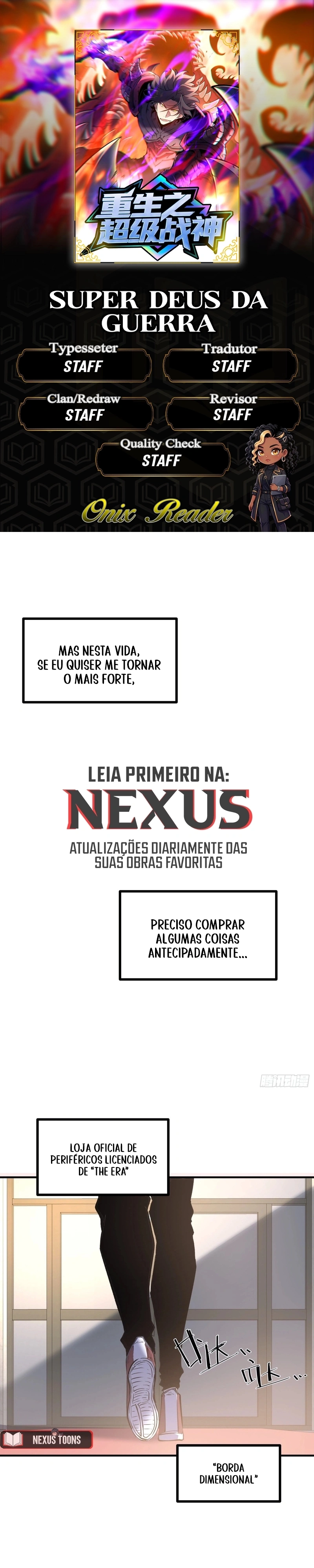 Renascido como Deus da Guerra Capítulo 15 Página 1