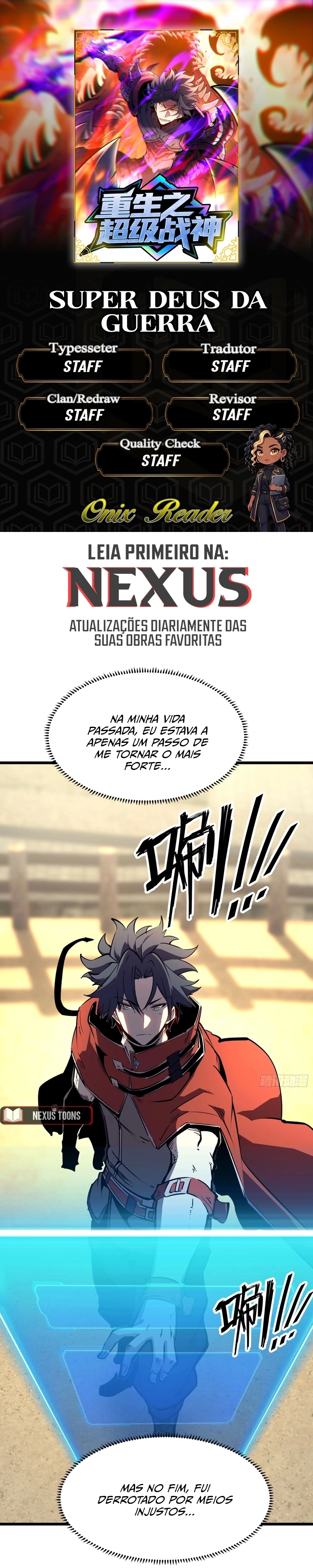 Renascido como Deus da Guerra Capítulo 3 Página 1