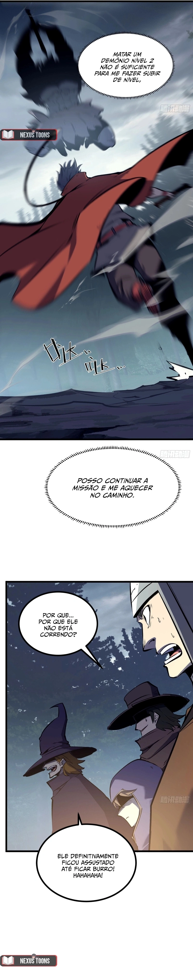Renascido como Deus da Guerra Capítulo 4 Página 10