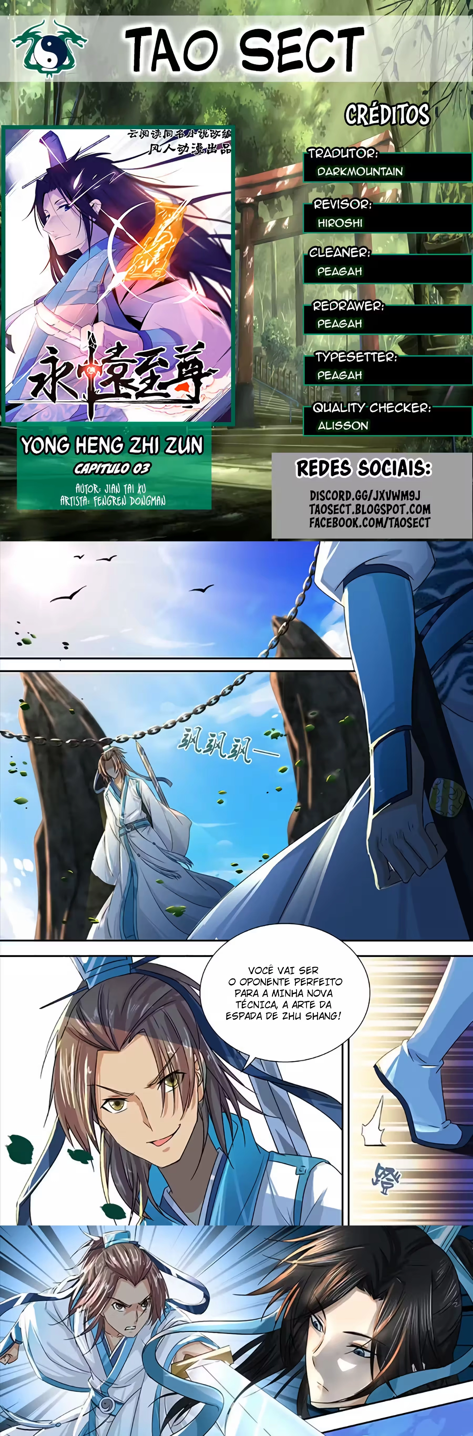 Reverência Eterna Capítulo 3 Página 1
