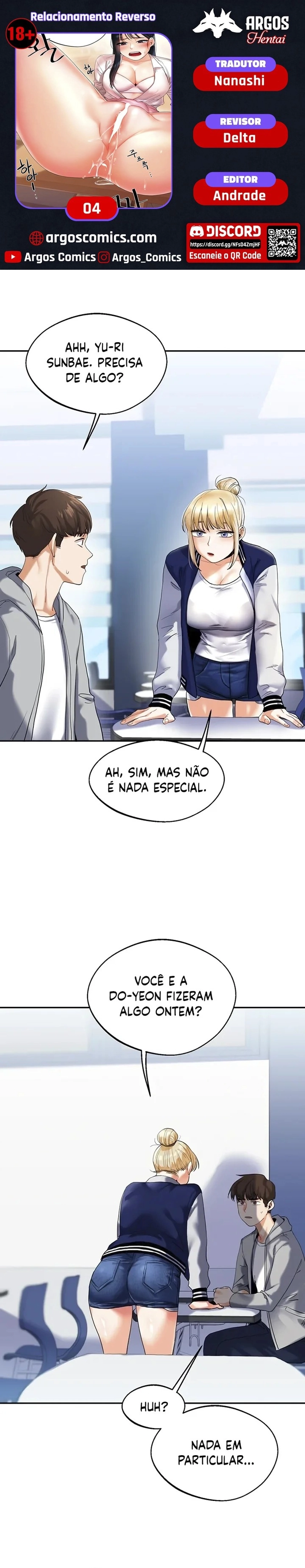 Reversão de relacionamento Capítulo 4 Página 1