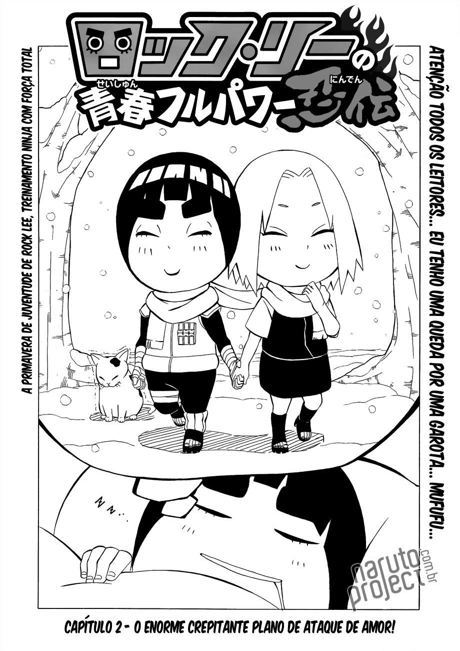 Rock Lee no Seishun Full-Power Ninden Capítulo 2 Página 2