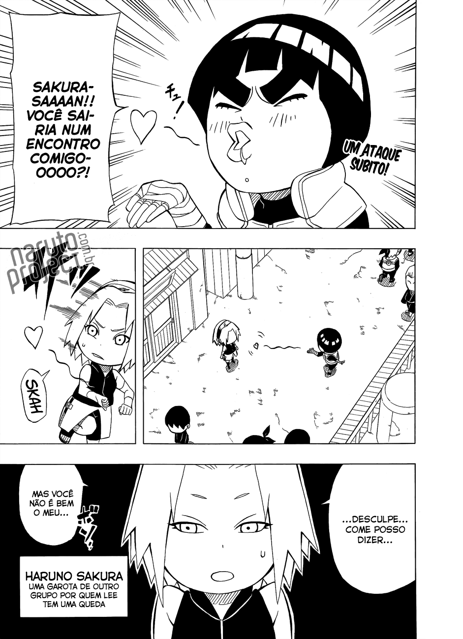 Rock Lee no Seishun Full-Power Ninden Capítulo 2 Página 3
