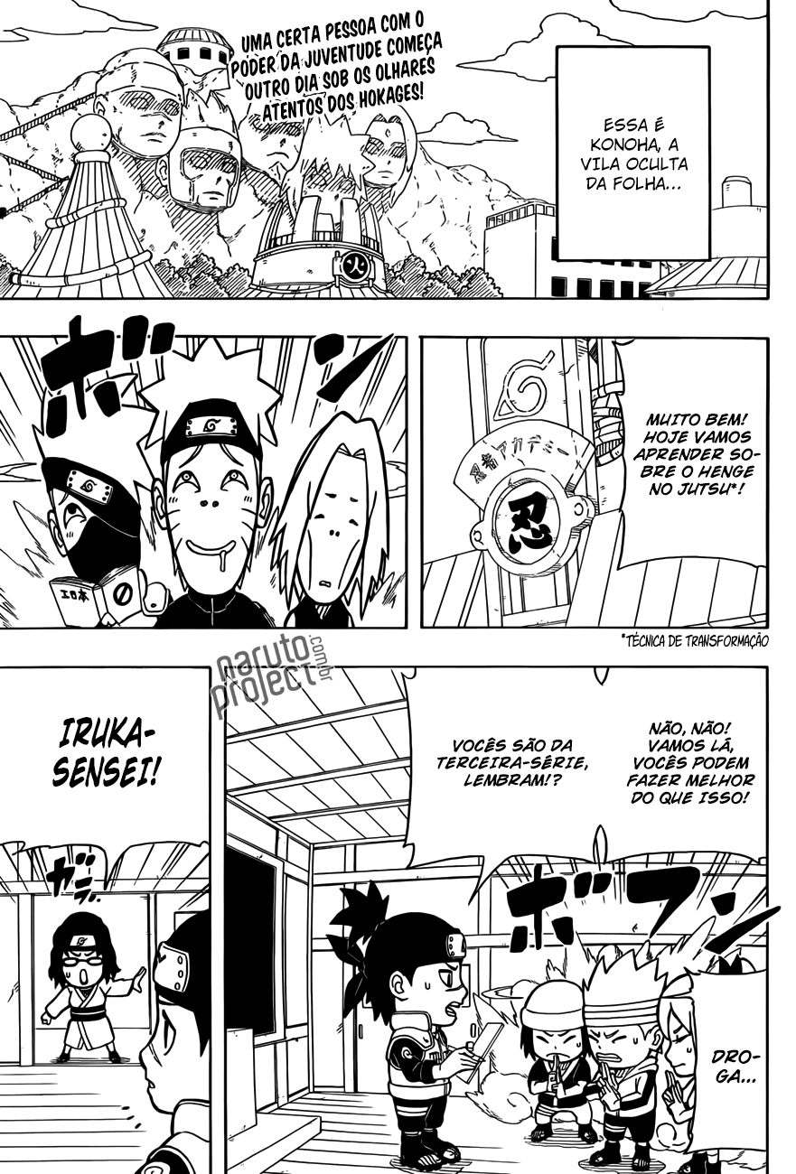 Rock Lee no Seishun Full-Power Ninden Capítulo 3 Página 2