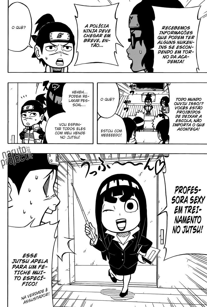 Rock Lee no Seishun Full-Power Ninden Capítulo 3 Página 3