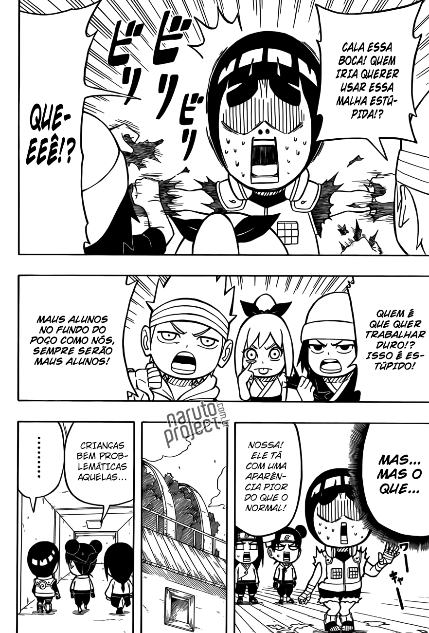 Rock Lee no Seishun Full-Power Ninden Capítulo 3 Página 5