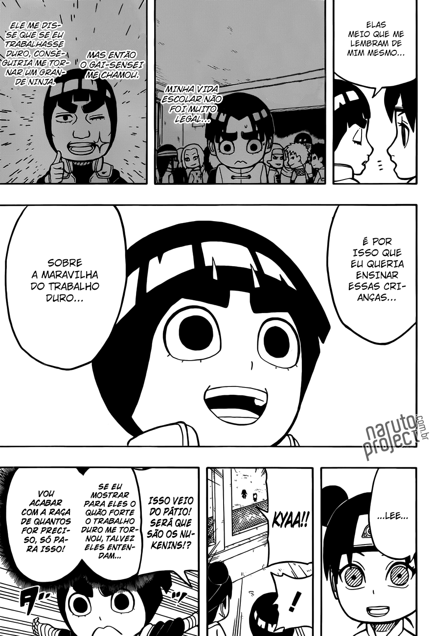 Rock Lee no Seishun Full-Power Ninden Capítulo 3 Página 6