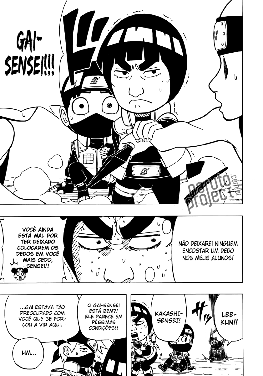 Rock Lee no Seishun Full-Power Ninden Capítulo 4 Página 18