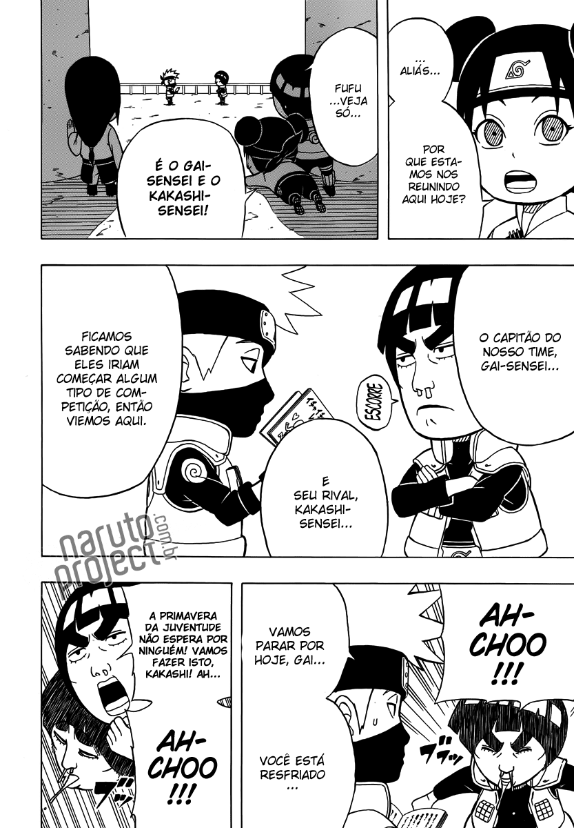 Rock Lee no Seishun Full-Power Ninden Capítulo 4 Página 5