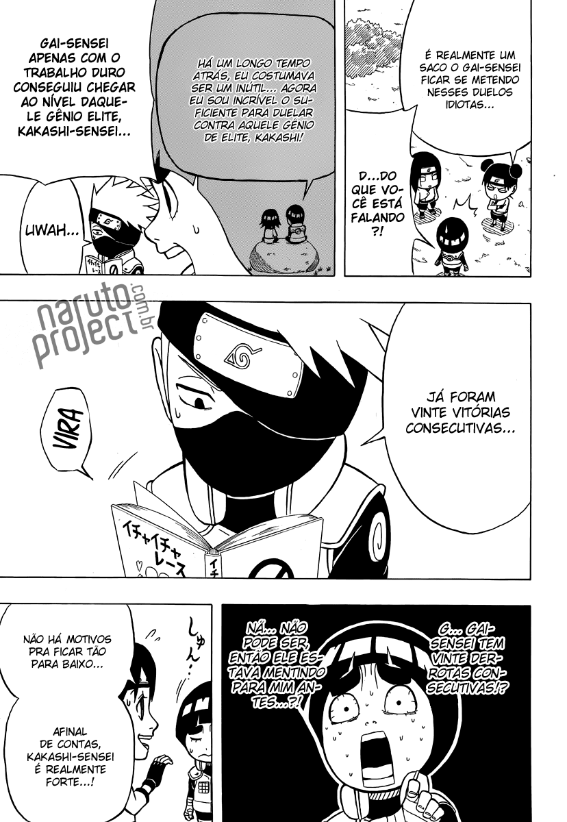Rock Lee no Seishun Full-Power Ninden Capítulo 4 Página 8