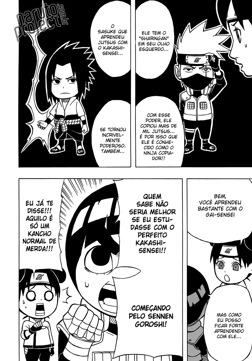 Rock Lee no Seishun Full-Power Ninden Capítulo 4 Página 9
