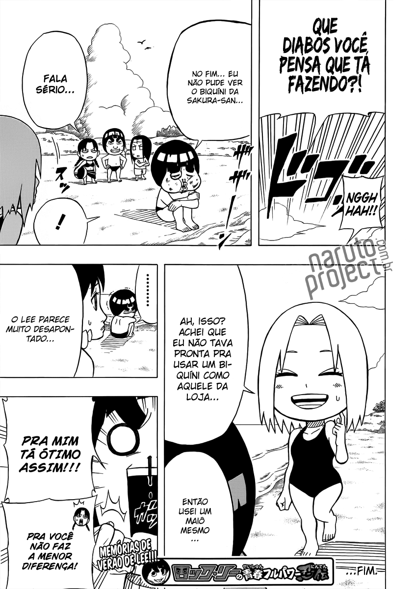Rock Lee no Seishun Full-Power Ninden Capítulo 5 Página 11