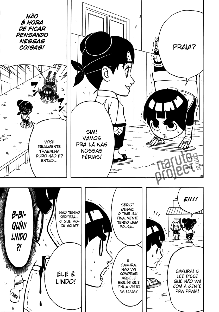 Rock Lee no Seishun Full-Power Ninden Capítulo 5 Página 3