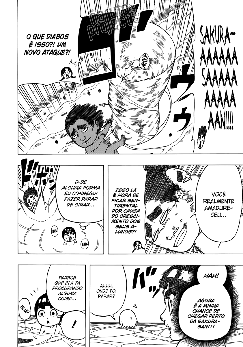 Rock Lee no Seishun Full-Power Ninden Capítulo 5 Página 8