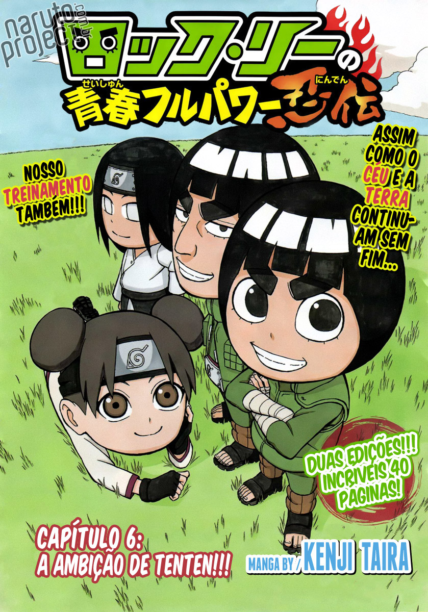 Rock Lee no Seishun Full-Power Ninden Capítulo 6 Página 2