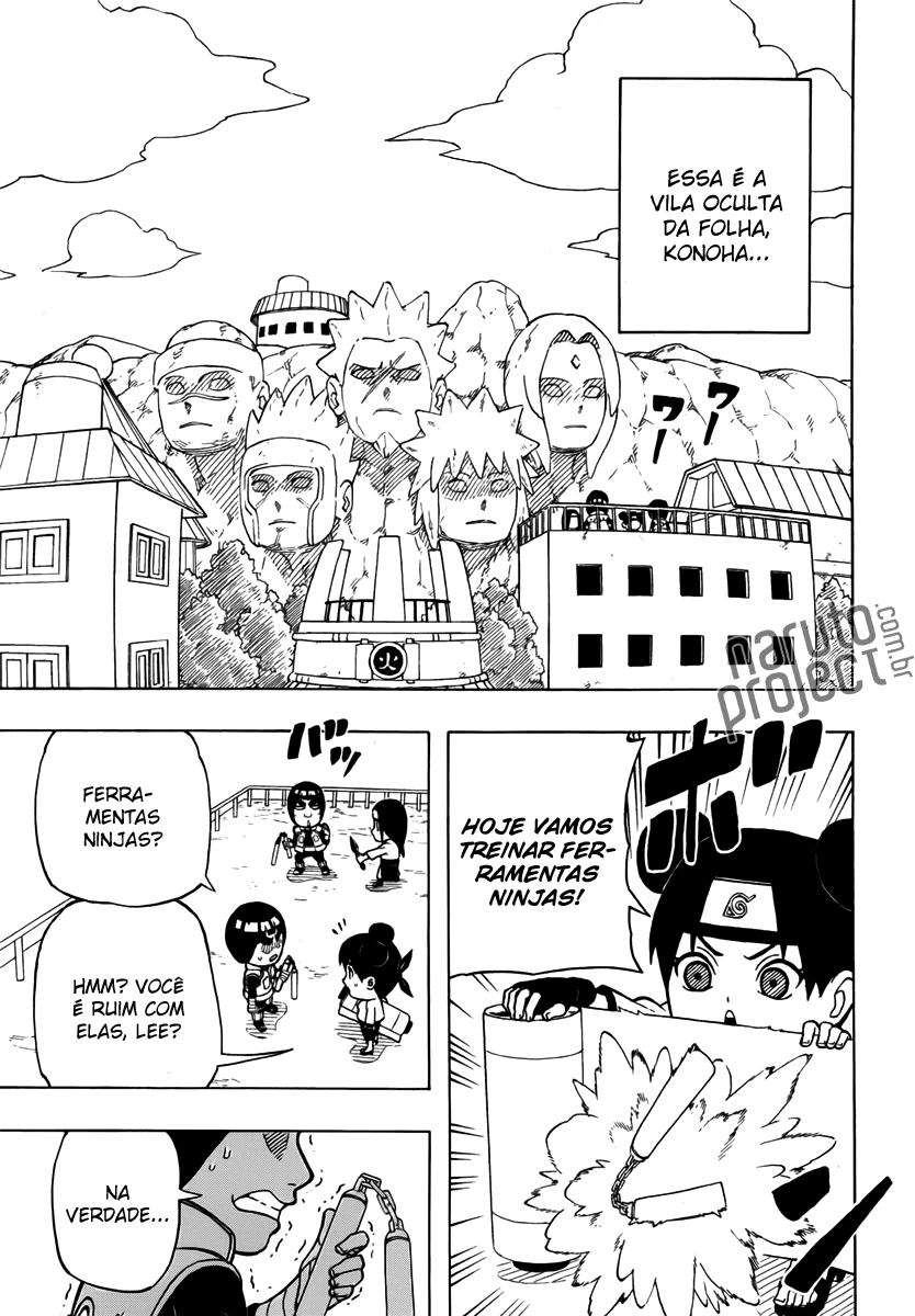 Rock Lee no Seishun Full-Power Ninden Capítulo 6 Página 3
