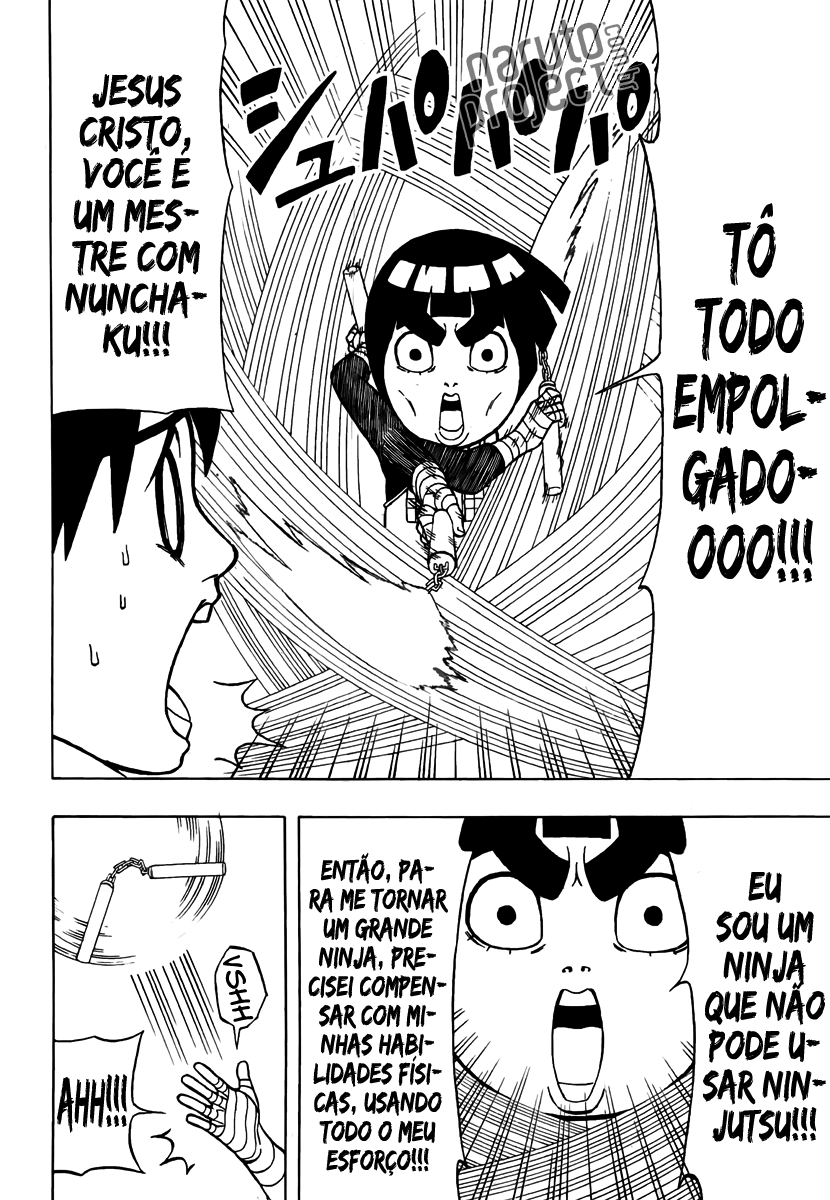Rock Lee no Seishun Full-Power Ninden Capítulo 6 Página 4