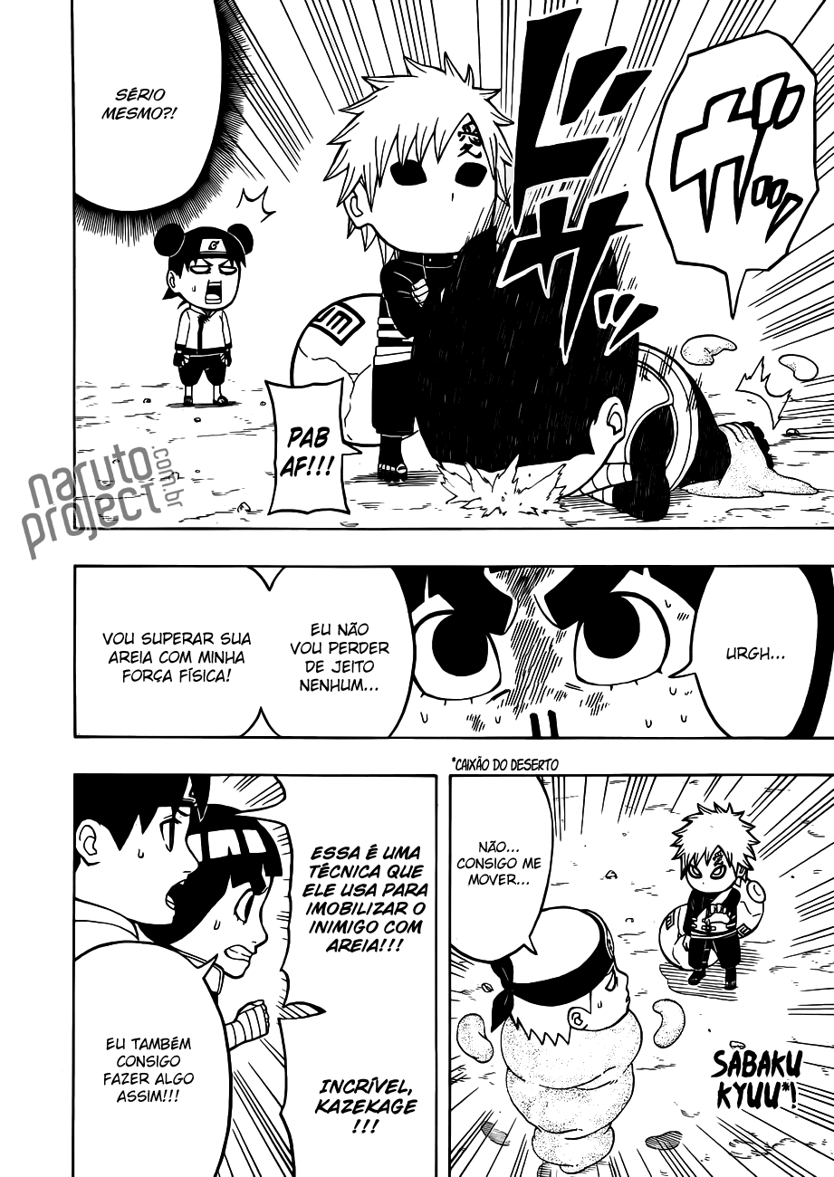 Rock Lee no Seishun Full-Power Ninden Capítulo 7 Página 12