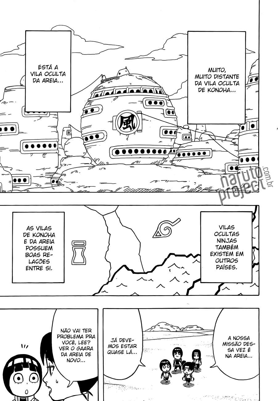 Rock Lee no Seishun Full-Power Ninden Capítulo 7 Página 3