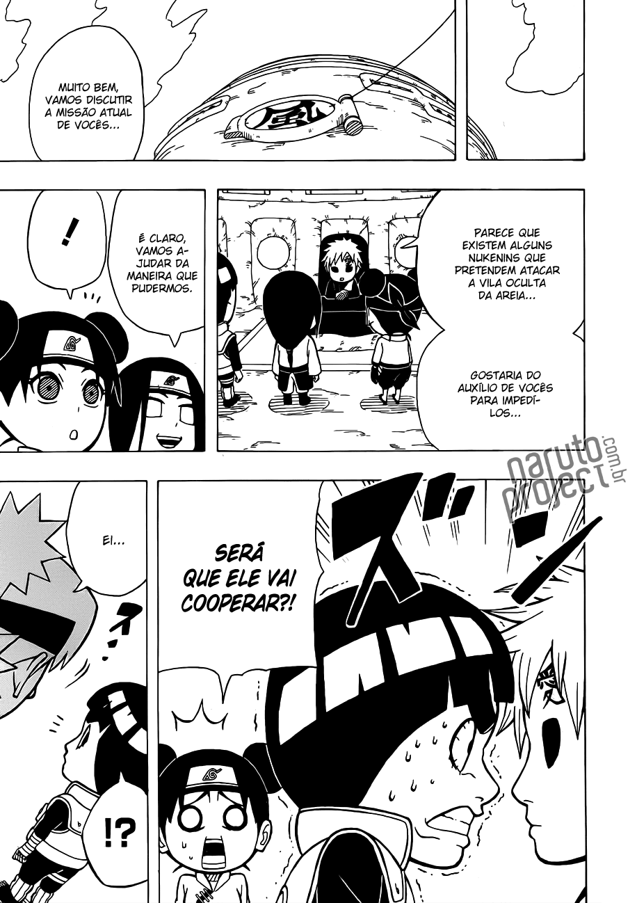 Rock Lee no Seishun Full-Power Ninden Capítulo 7 Página 7