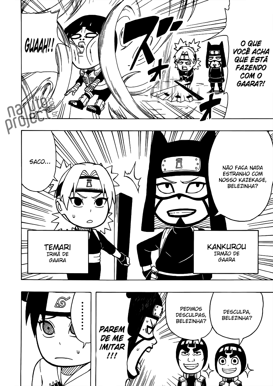 Rock Lee no Seishun Full-Power Ninden Capítulo 7 Página 8