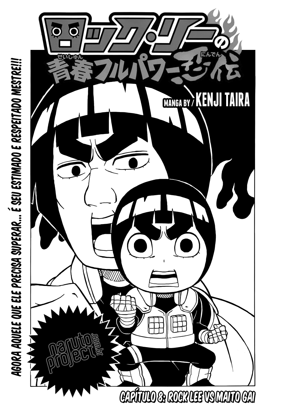 Rock Lee no Seishun Full-Power Ninden Capítulo 8 Página 2