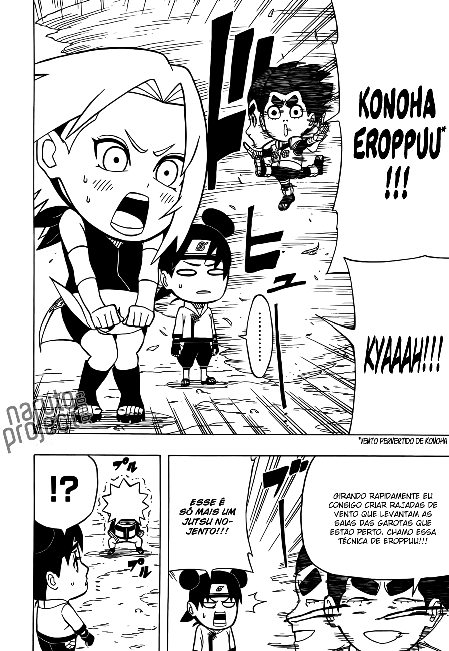 Rock Lee no Seishun Full-Power Ninden Capítulo 8 Página 21