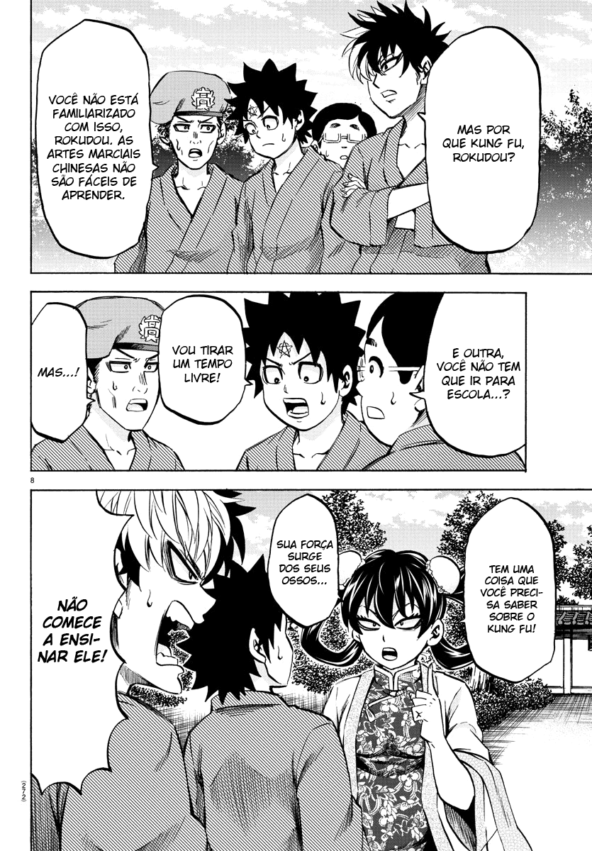 As Garotas Mal-Amada de Rokudou Capítulo 110 Página 8