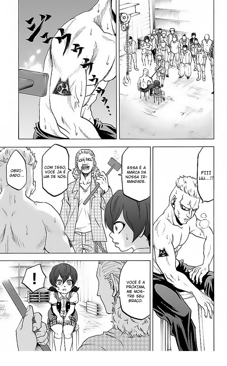 As Garotas Mal-Amada de Rokudou Capítulo 12 Página 17