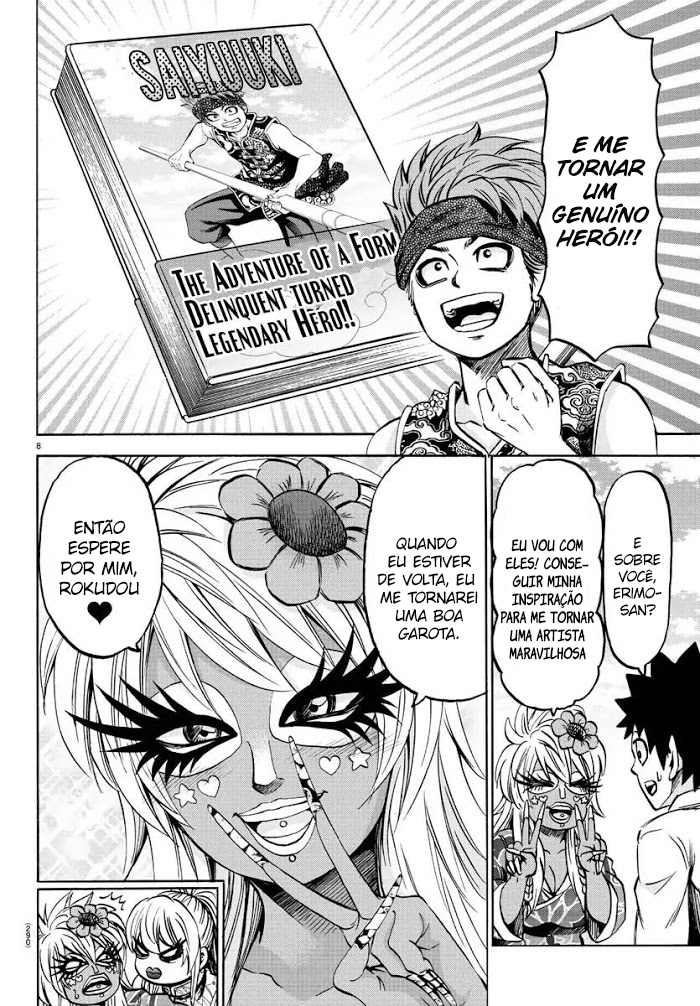 As Garotas Mal-Amada de Rokudou Capítulo 129 Página 9