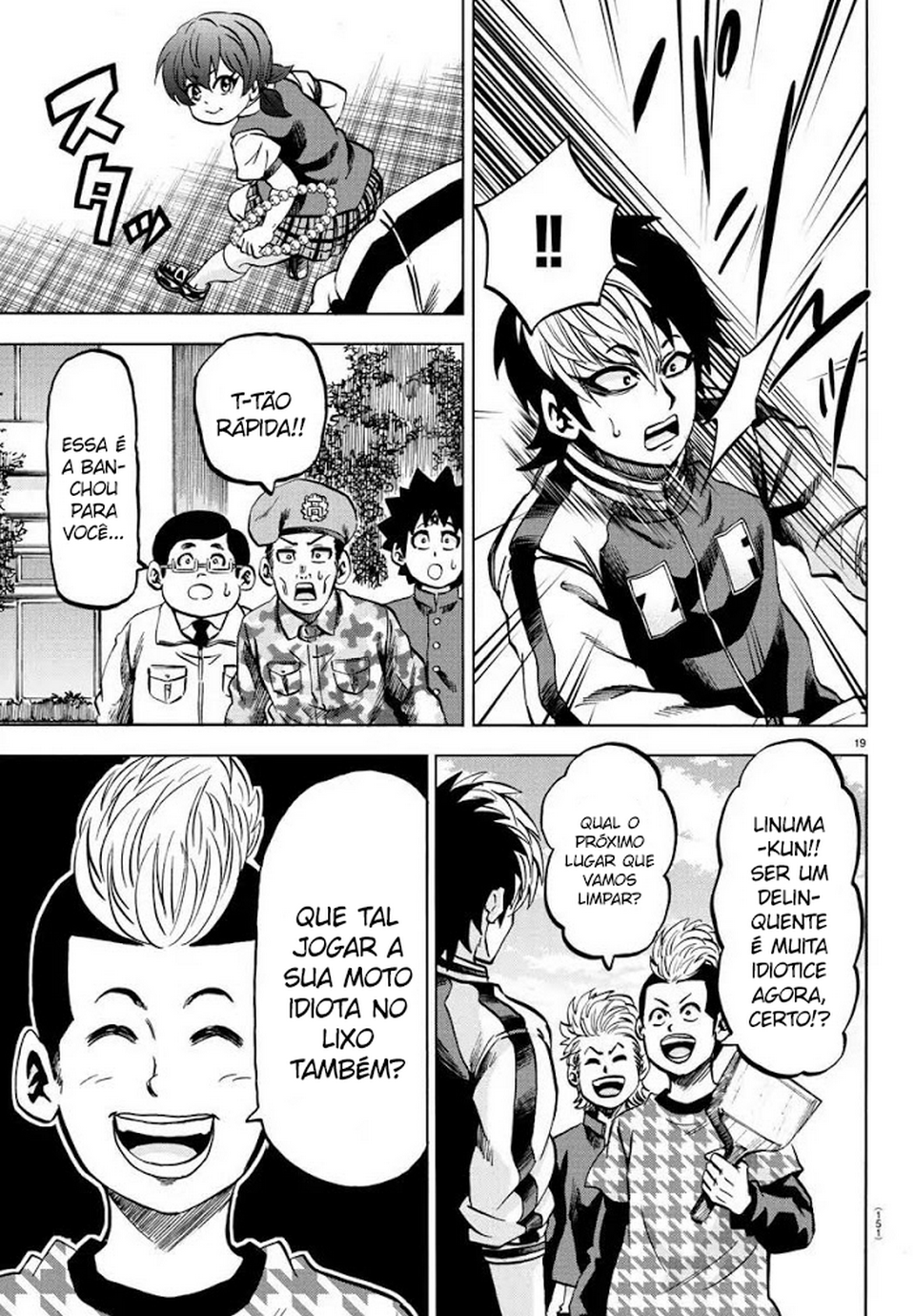 As Garotas Mal-Amada de Rokudou Capítulo 130 Página 19