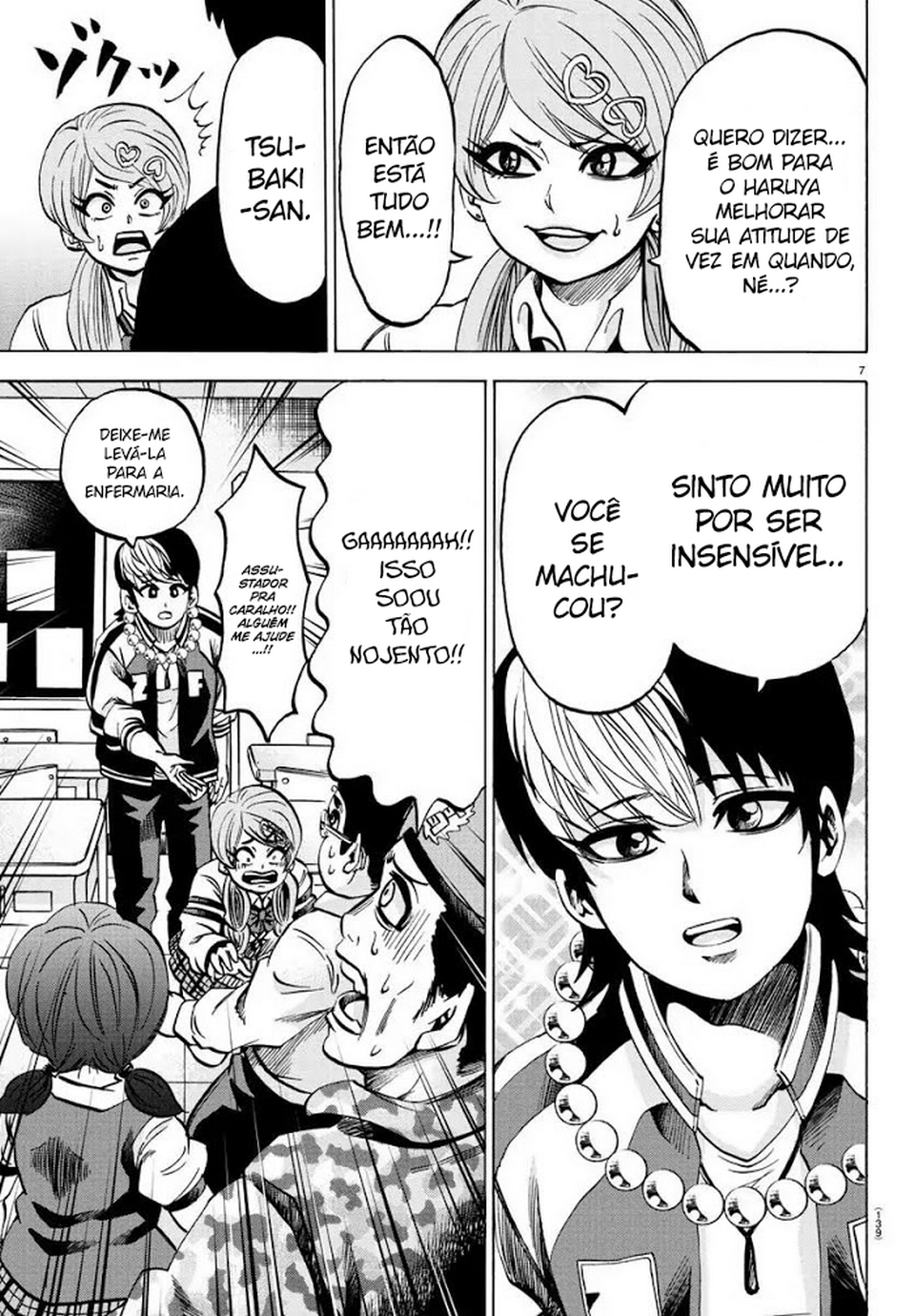 As Garotas Mal-Amada de Rokudou Capítulo 130 Página 8