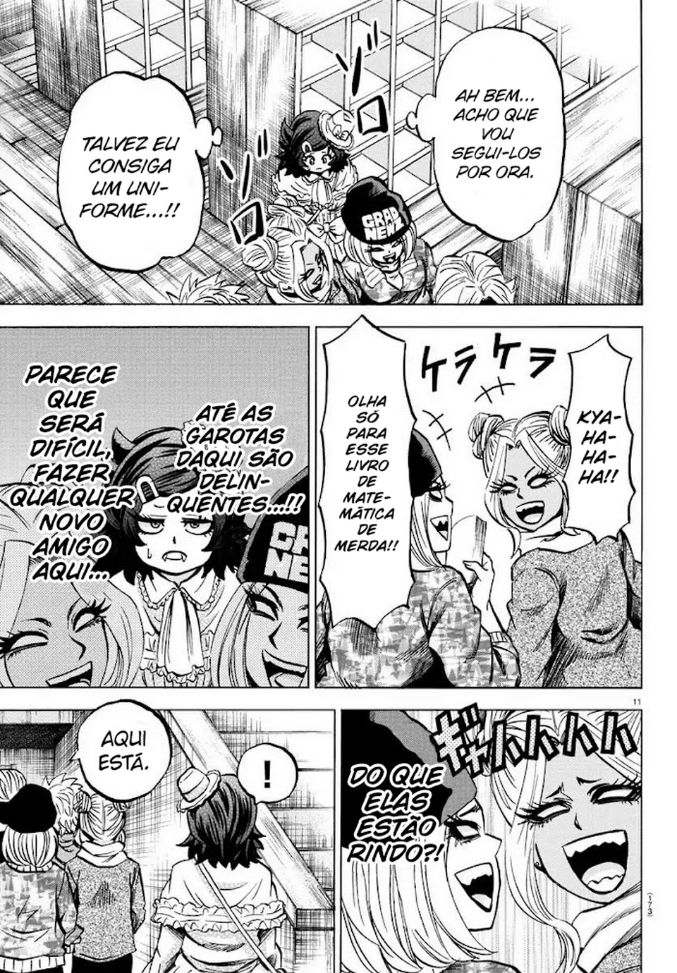 As Garotas Mal-Amada de Rokudou Capítulo 131 Página 10
