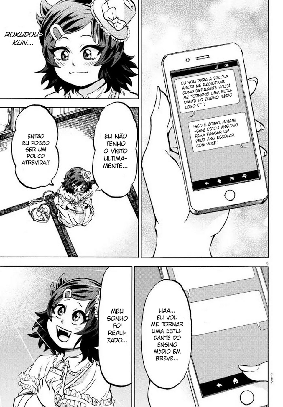 As Garotas Mal-Amada de Rokudou Capítulo 131 Página 4